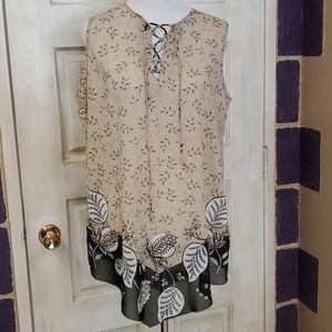 Flowy dressy tank top